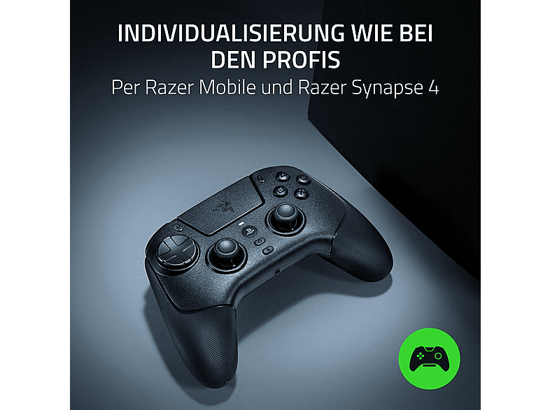 Razer Raiju V3 Pro Controller schwarz für PS5 + PC — Foto 3 von 5