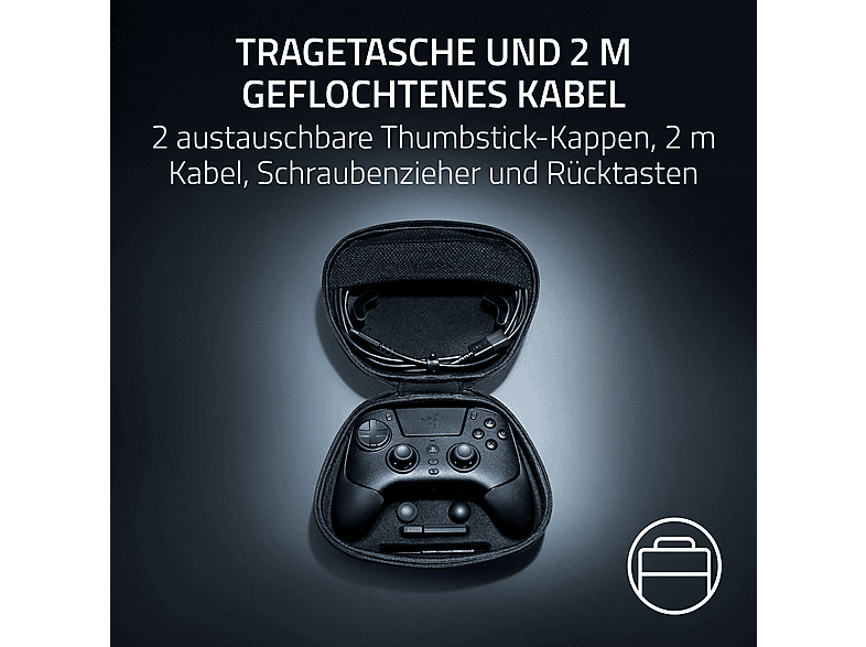 Razer Raiju V3 Pro Controller schwarz für PS5 + PC — Foto 4 von 5