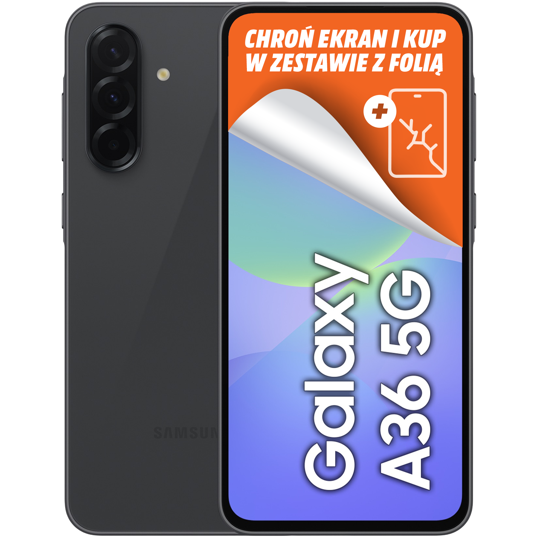 Smartfon SAMSUNG Galaxy A36 5G 8 GB/ 256 GB Czarny | MediaMarkt