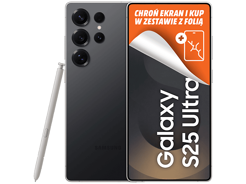 Smartfon SAMSUNG Galaxy S25 Ultra 5G 12/512GB Czarny (Titanium