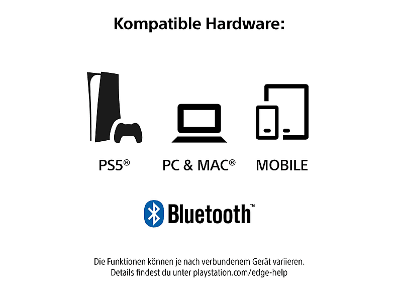 Thumbnail - SONY DualSense Edge® Wireless-Controller Midnight Black für PlayStation 5, PC, MAC, iOS