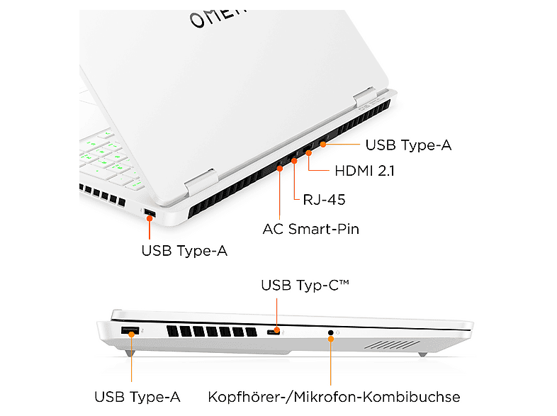 Thumbnail - HP OMEN Gaming 16-am0374ng - 16 Zoll Intel® Core™ i7 i7-14650HX 32 GB 1 TB GeForce RTX™ 5060 Windows 11 Home