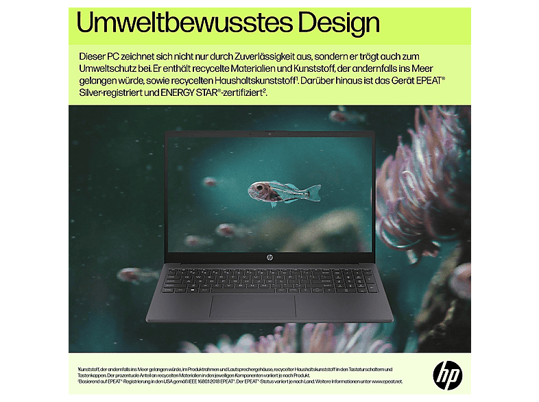 Thumbnail - HP 15-fd1356ng - 15,6 Zoll Intel® Core™ 5 120U 16 GB 1 TB Onboard Graphics Windows 11 Home