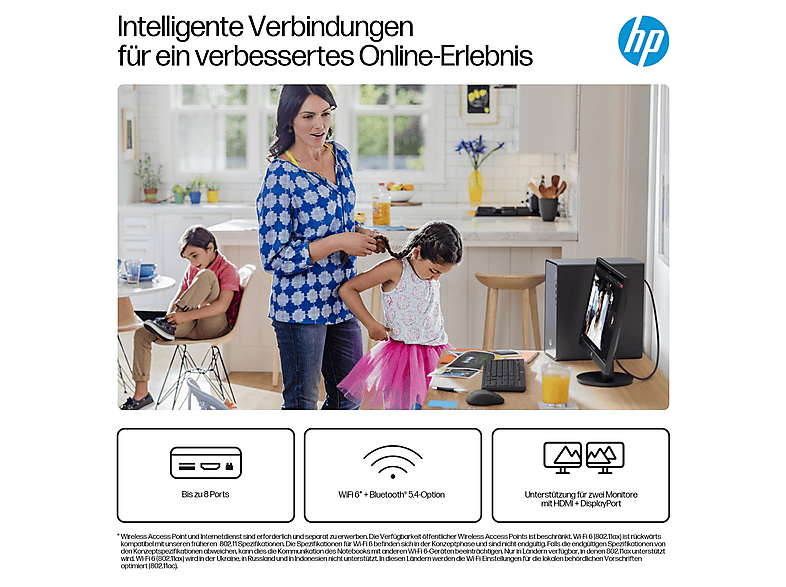 Thumbnail - HP OmniDesk M02-0302ng - Intel® Core™ i5 i5-14400 16 GB 512 UHD Graphics Windows 11 Home