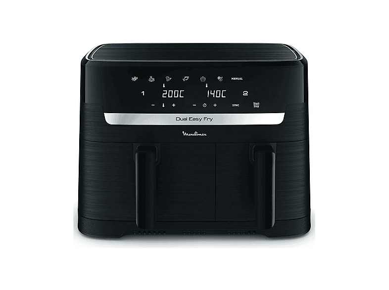 Moulinex EZ901N Friggitrice ad Aria 8,3 Litri 2700 W (Nero)