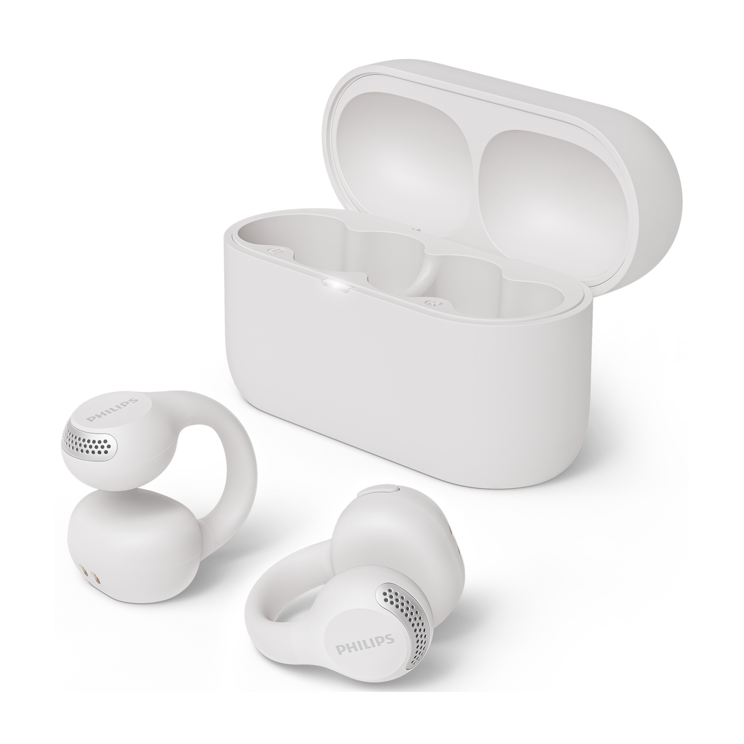 Philips Taq2000Wt/00 Auricolari Wireless, Bianco