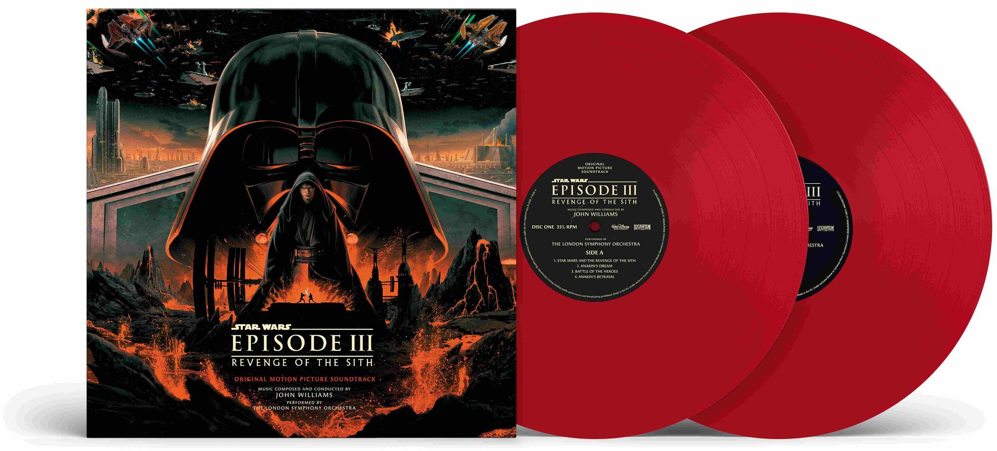 Filmzene - Star Wars: Revenge Of The Sith (Red Vinyl) (Vinyl LP (nagylemez))