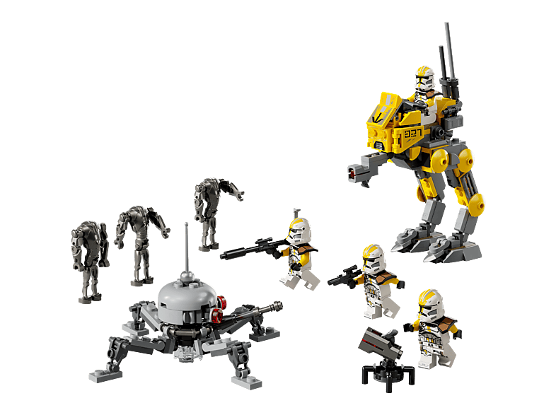 LEGO Star Wars - 327th Star Corps Clone Troopers Battle Pack Constructiespeelgoed