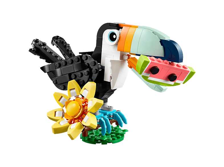Lego Creator 3in1 31173 Wilde Dieren: Tropische Toekan Bouwstenen afbeelding