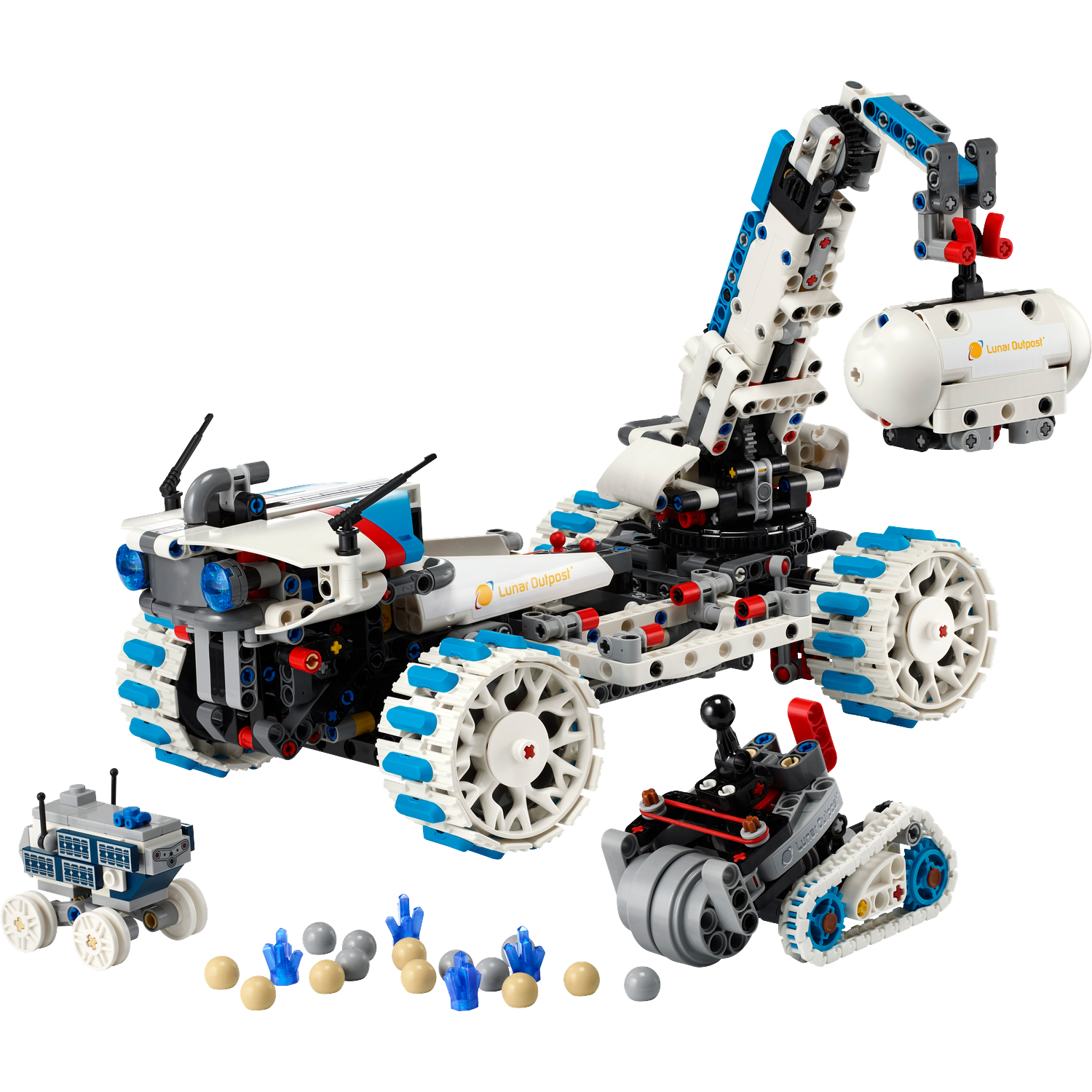 Lego Technic 42211 Lunar Outpost Maanrover Ruimtevoertuig Bouwstenen
