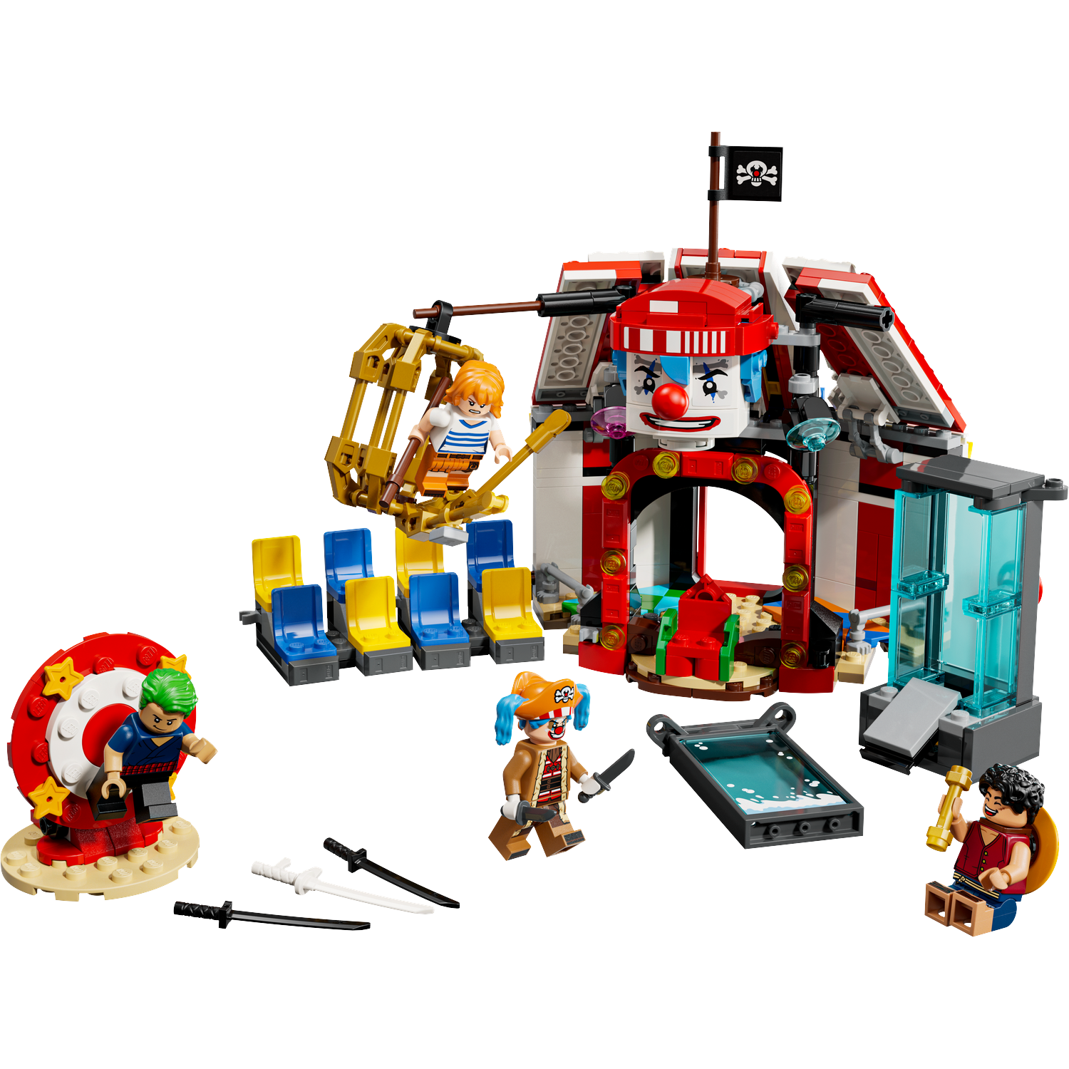 Lego One Piece 75637 Circustent Van Buggy De Clown Bouwstenen