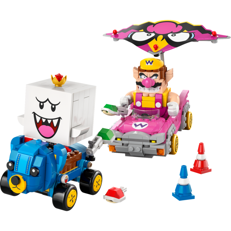 LEGO Super Mario Mario Kart Wario et King Boo