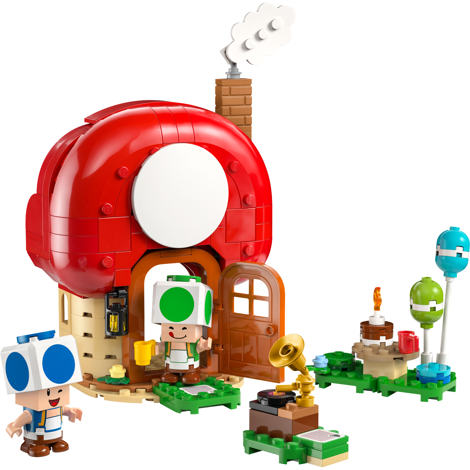 Lego Super Mario 72041 Toads Huisfeestje Bouwstenen