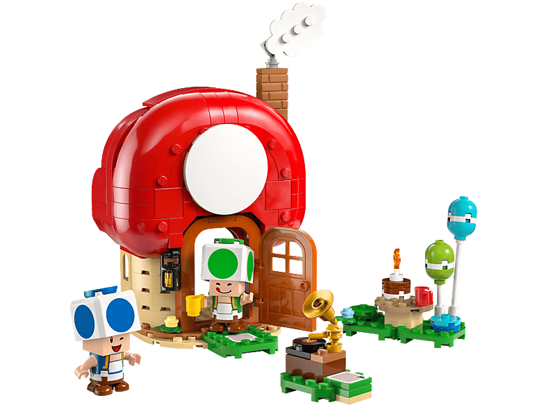 Lego Super Mario 72041 Toads Huisfeestje Bouwstenen