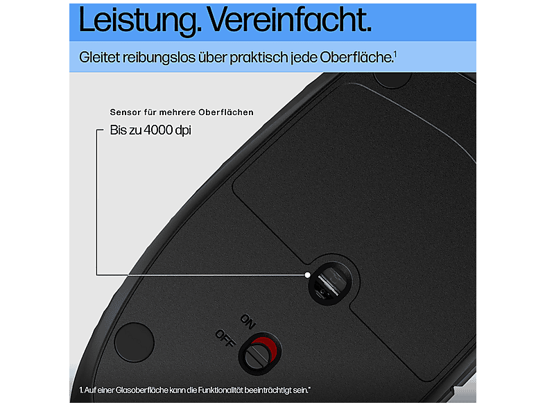 Thumbnail - HP 420 programmierbare Bluetooth Maus, Schwarz