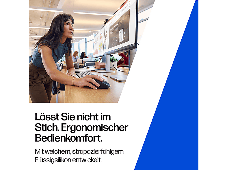 Thumbnail - HP 700 wiederaufladbare Maus, Schwarz