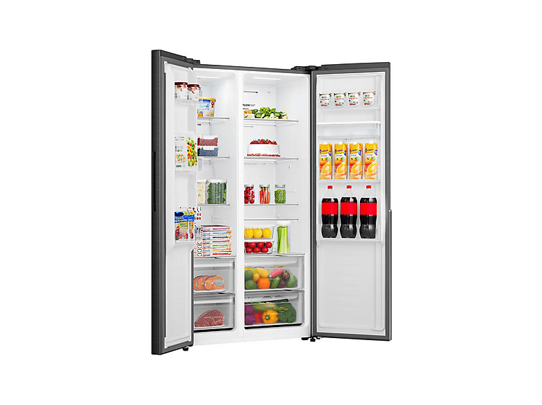 Thumbnail - GORENJE SN954E2WDB Side by (541 l, E, 1786 mm hoch, Schwarz)