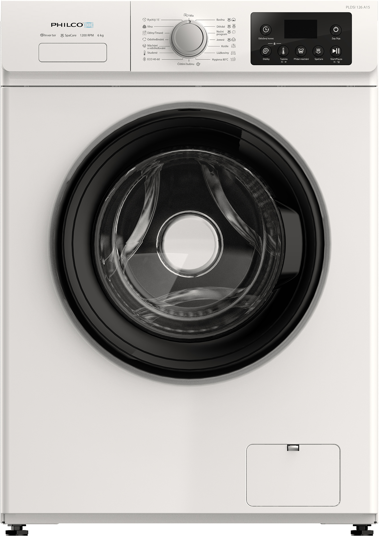 PHILCO PLDSI 126 A15HU Elöltöltős mosógép