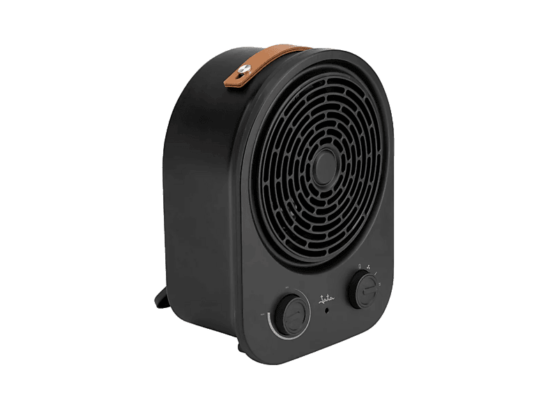 Calefactor portátil - Jata JCTV1240, 2000W, 2 Potencias de Calor, Termostato Regulable, Negro