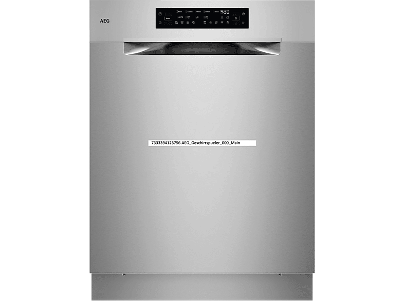 AEG GU8200A2SCM 8000 Geschirrspüler (unterbaufähig, 596 mm breit, 40 dB (A), A)