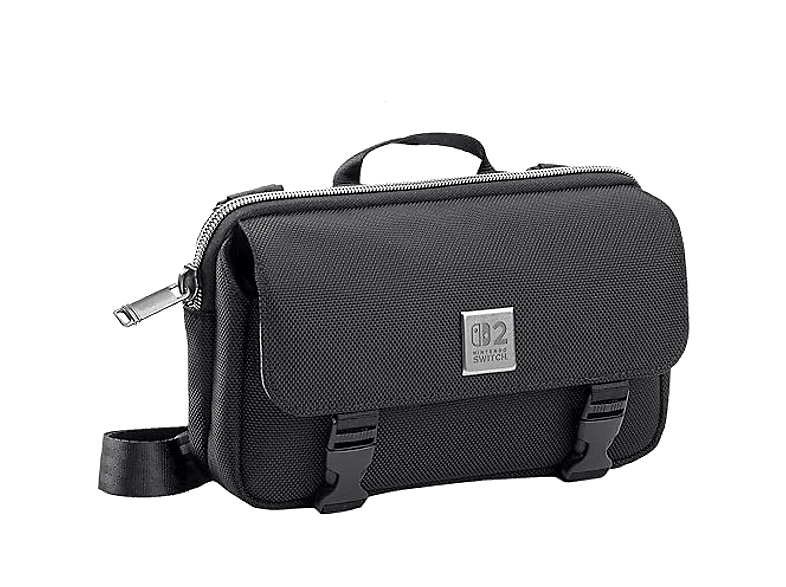 Funda Nintendo Switch 2 - Ardistel Game Traveler Deluxe Crossbody Bag, Bandolera, Para 2, y OLED, Negro