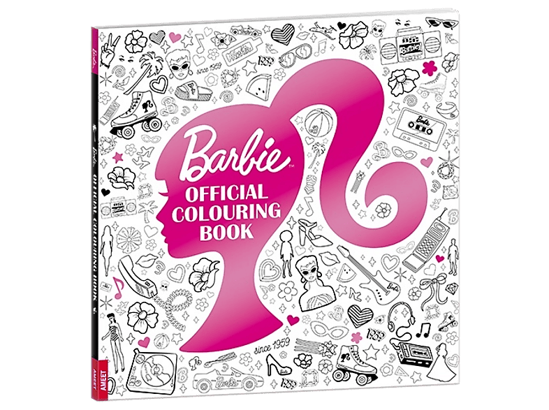 Książka MATTEL Barbie Official Colouring Book