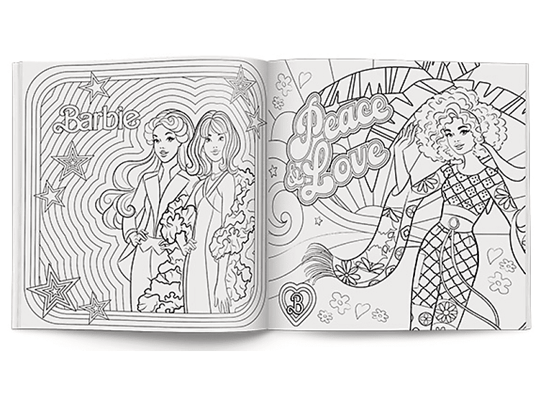 Książka MATTEL Barbie Official Colouring Book – zdjęcie 3
