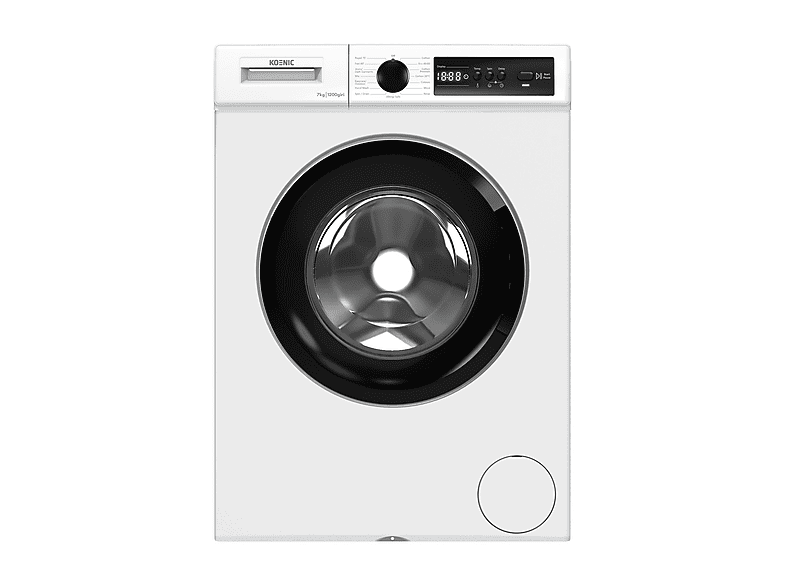 KOENIC KWM 7174 D LAVATRICE, Caricamento frontale, 7 kg, 15 programmi, Profondità 49,7 cm, Giri 1200 rpm, livello rumorosità centrifuga 76 dB(A), Classe