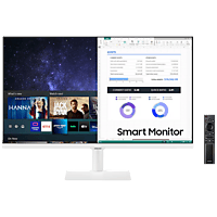 MediaMarkt SAMSUNG Smart Monitor M5 M50F LS27FM501EUXEN - 27 inch - Full HD - 1920 x 1080 - IPS (In-Plane Switching) aanbieding