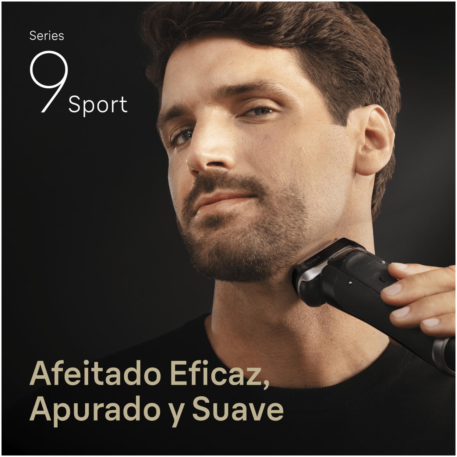 Series 9 Sport. Afeitado eficaz, apurado y suave.