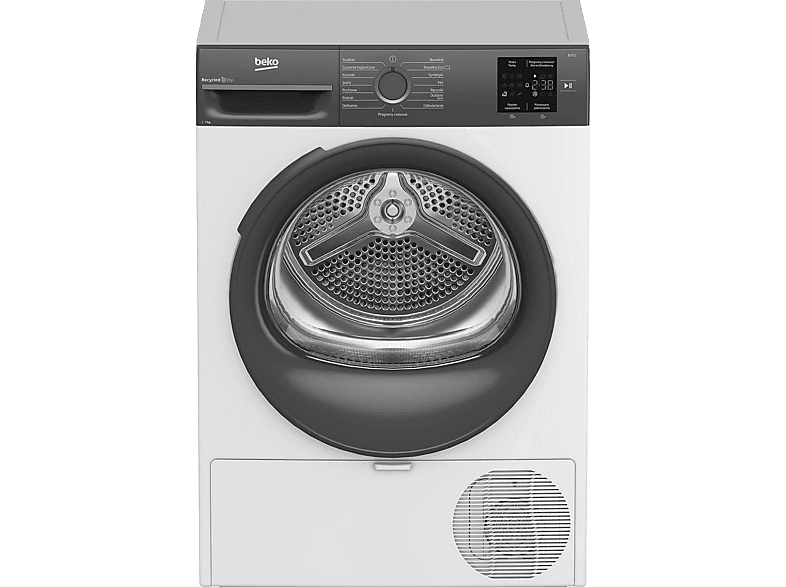 Suszarka z pompą ciepła BEKO BM3T37239WAR Slim 47cm 7kg AquaWave GentleCare