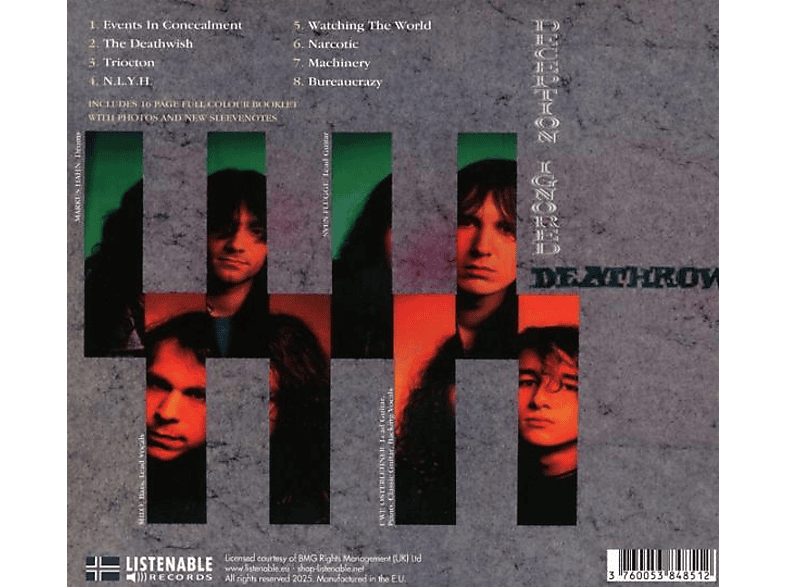 Thumbnail - Deathrow - Deception Ignored (Digipak) (CD)