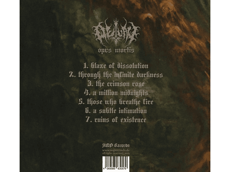 Thumbnail - Outlaw - Opus Mortis (Digipak) (CD)