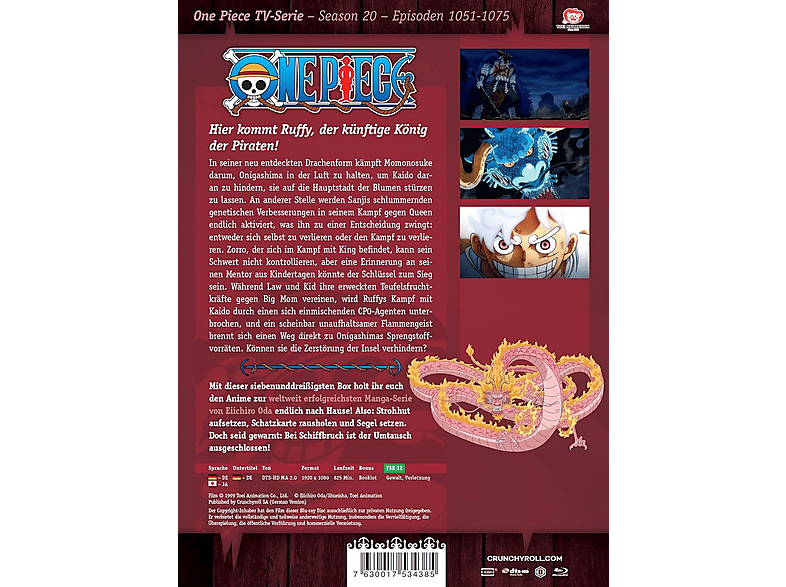 Thumbnail - One Piece TV-Serie Box 37 Blu-ray