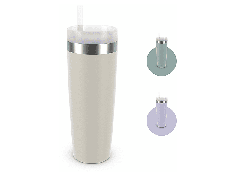 Emsa Travel Mug Cool 0.5l, Hellgrau; Isolierbecher — Foto 5 von 5
