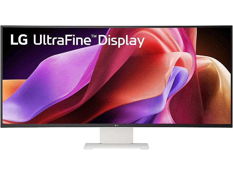 LG ELECTRONICS Curved UltraWide Monitor 40 Zoll Gaming Monitor, 5K2K, 5 ms Reaktionszeit, 60 Hz, Schwarz/Weiß — Foto 3 von 5