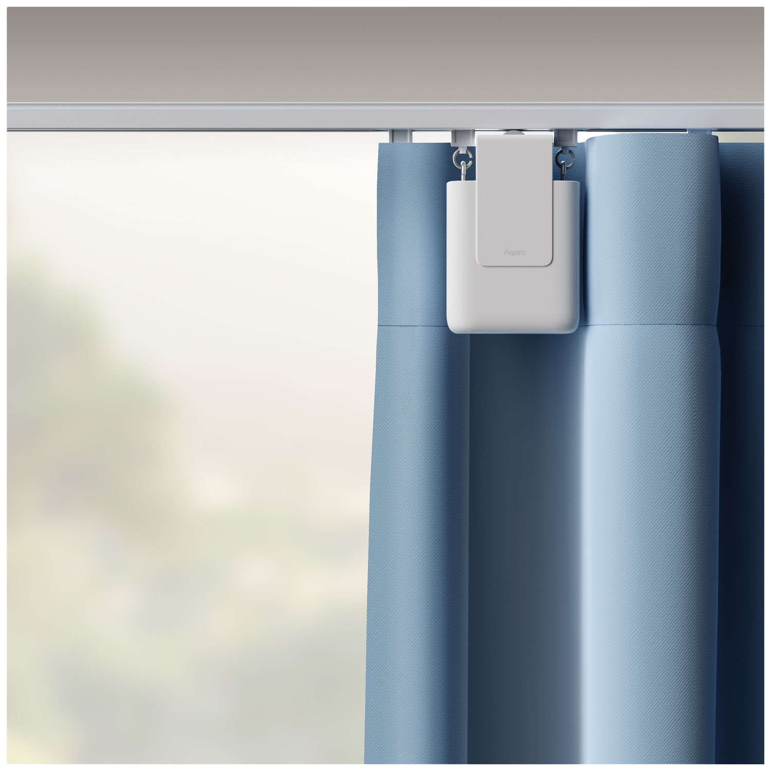 Aqara E1 Slimme Gordijnmotor (rails Versie) Wit