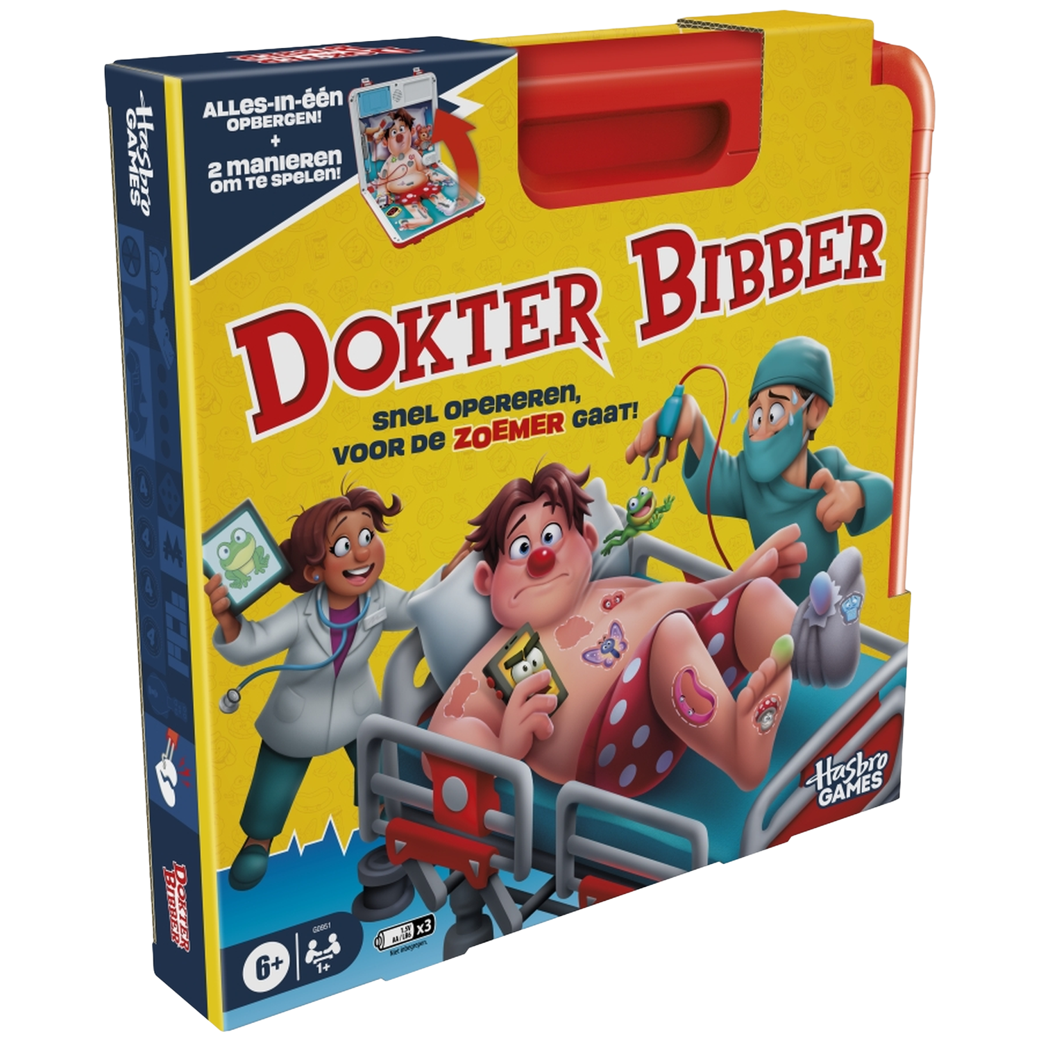Hasbro Dr. Bibber (nl) Spel afbeelding