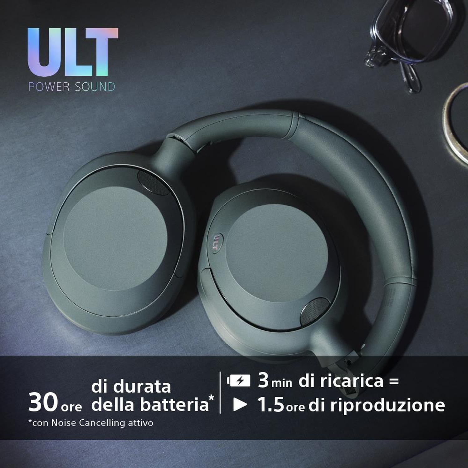 Sony ULT WEAR 900N Usate Testate Sony ULT WEAR 900N Cuffie Bluetooth Con Cancellazione Rumore - Grigie (USATE Ma Funzionanti!) Sony Wh-1000xm5