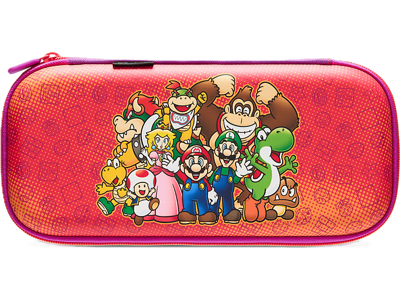 PowerA Slim Case Mario and Friends rosa für Nintendo Switch 2; Controller