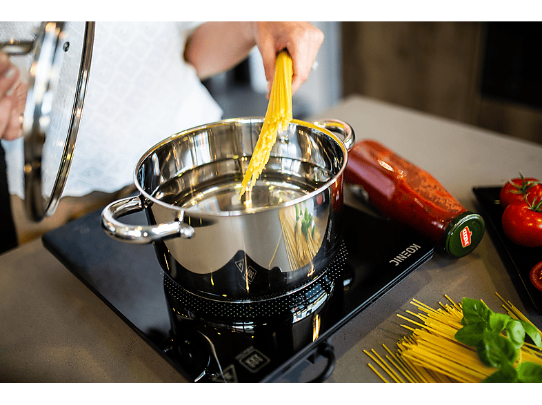 KOENIC KIP 201025 Single Induction Plate Kochplatte (Kochfelder: 1)