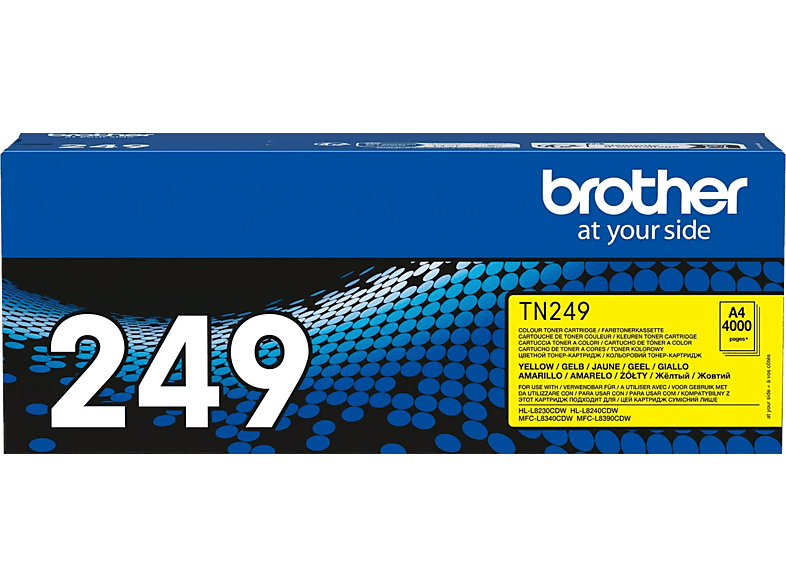 Brother TN-249C, 4000 páginas, Cian