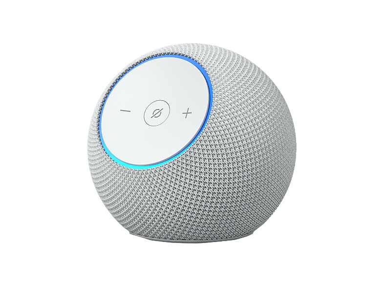 REACONDICIONADO Seminuevo Muy bueno Altavoz inteligente - Amazon Echo Dot Max, 1 tweeter de 0,8" y woofer 2,5", Omnisense, Glacier White
