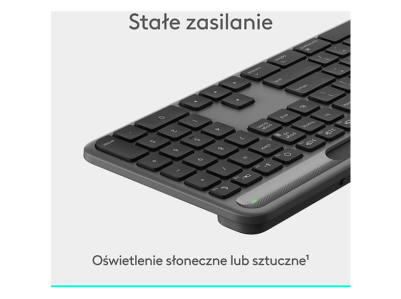 Klawiatura LOGITECH Slim Solar+ – zdjęcie 3