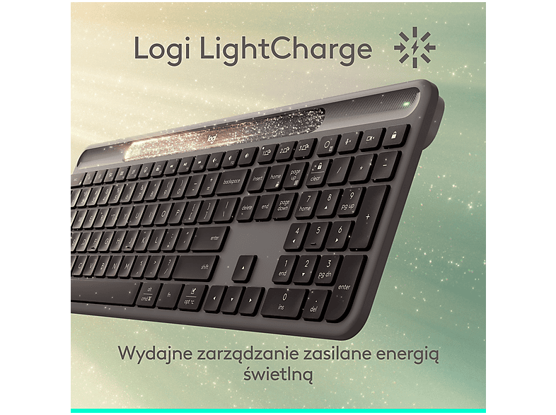 Klawiatura LOGITECH Slim Solar+ – zdjęcie 2