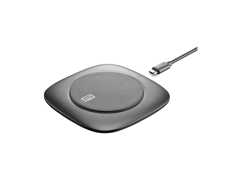 Caricatore Wireless Cellularline Base di ricarica wireless da 10W, Nero