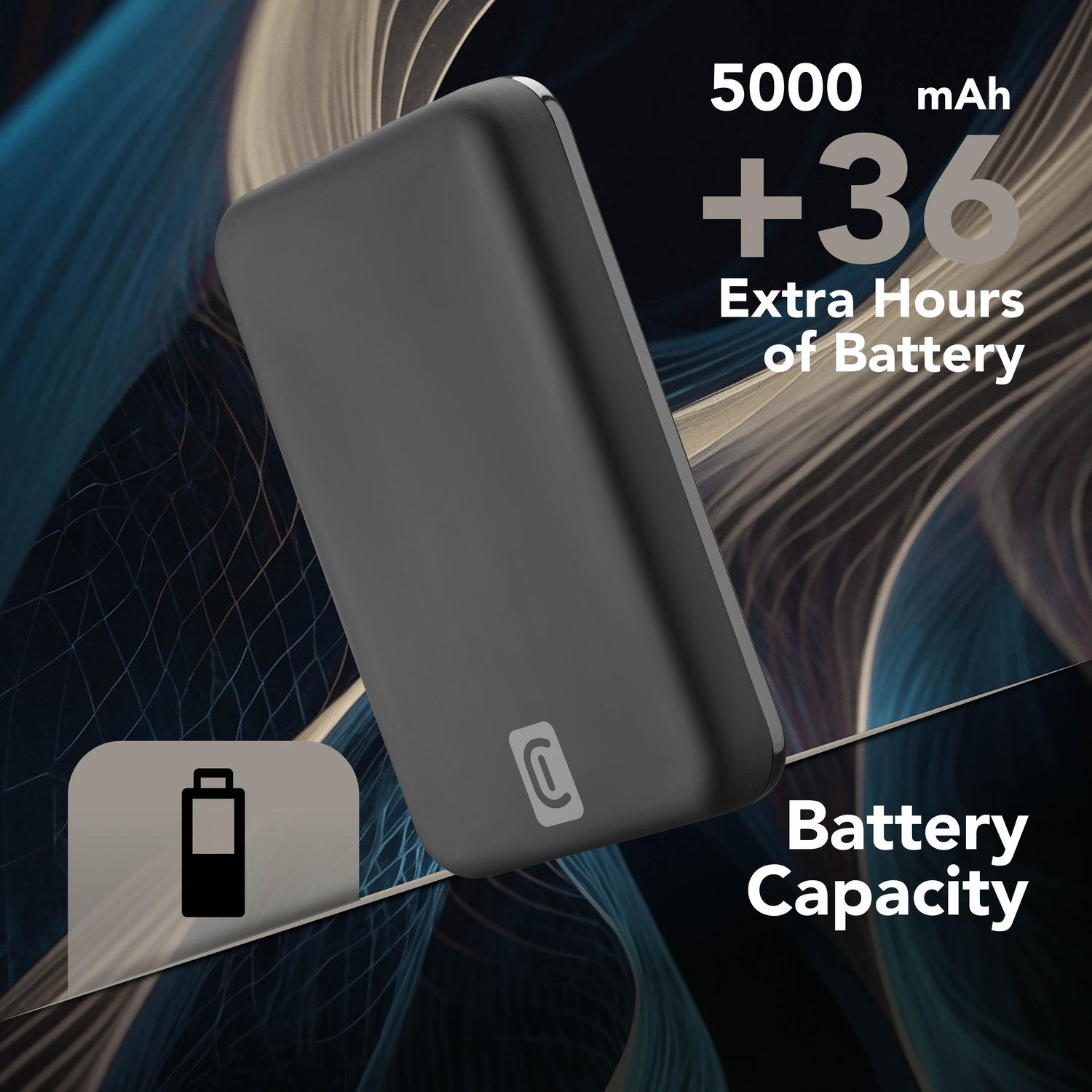 EMNT Powerbank 5200 MAh Magnetico Con Cavo Integrato Per IPhone – Batteria Esterna Leggera Con Supporto