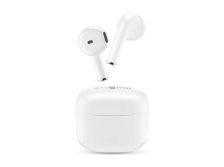 Musicsound Swag Wireless bianco Auricolari Wireless, Bianco