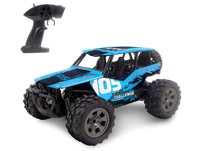 Samochód R/C MGM Wild Racer 1:18 Turbo Challenge Niebieski