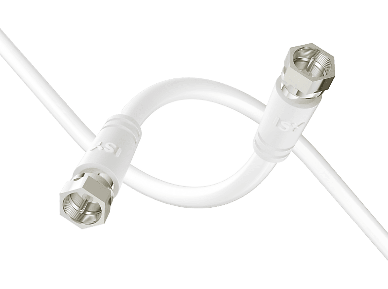 Kabel antenowy ISY ISA-9010 10m Biały